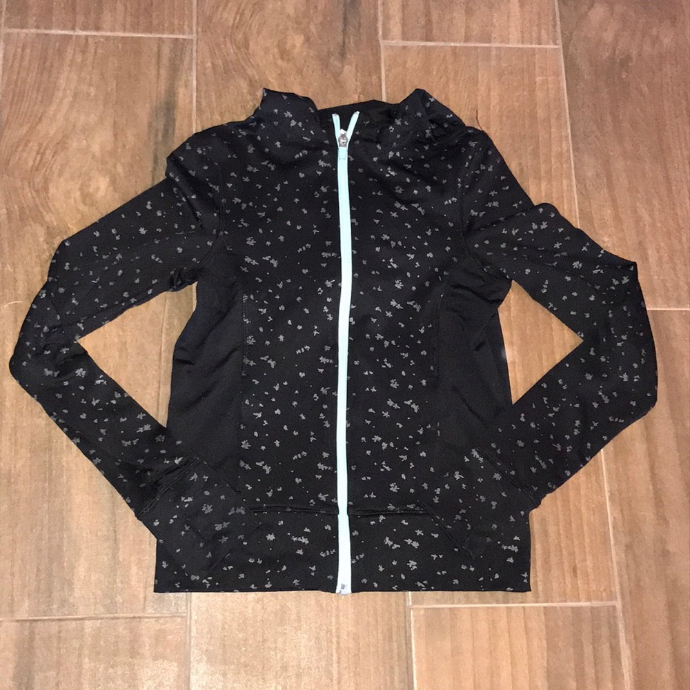 Girls zip up jacket.